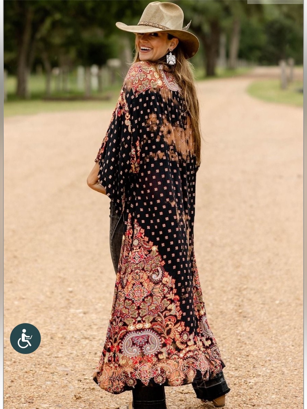 Angie Boho Kimono Large